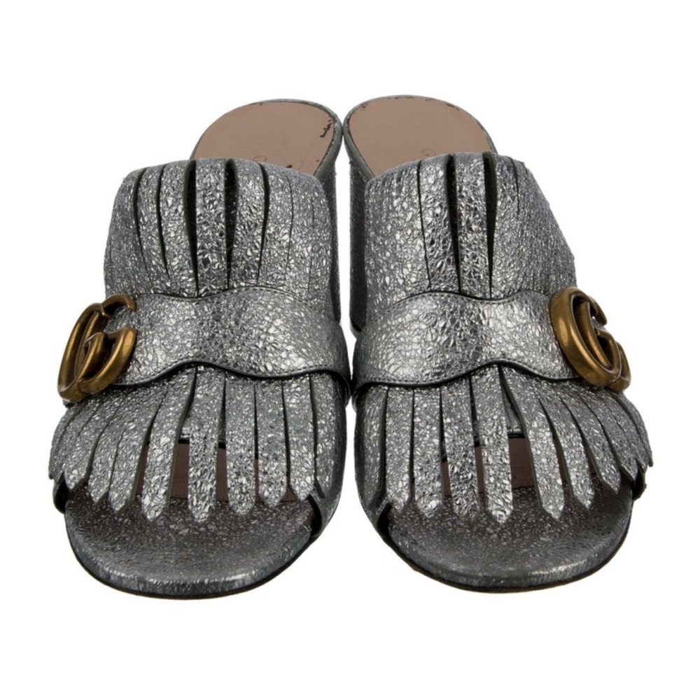 Gucci Leather Mules - Picture 2 of 5